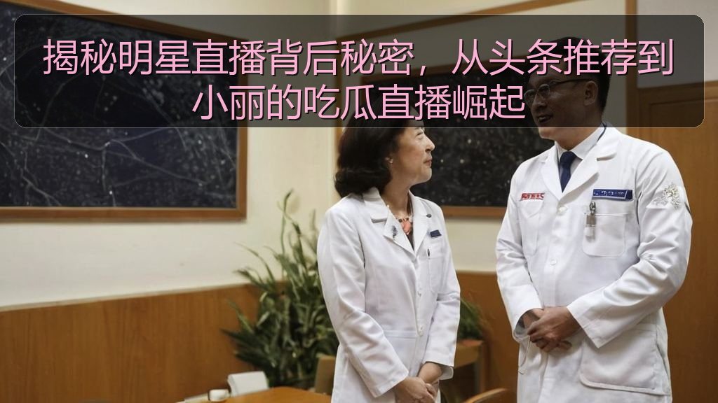 揭秘明星直播背后秘密，从头条推荐到小丽的吃瓜直播崛起